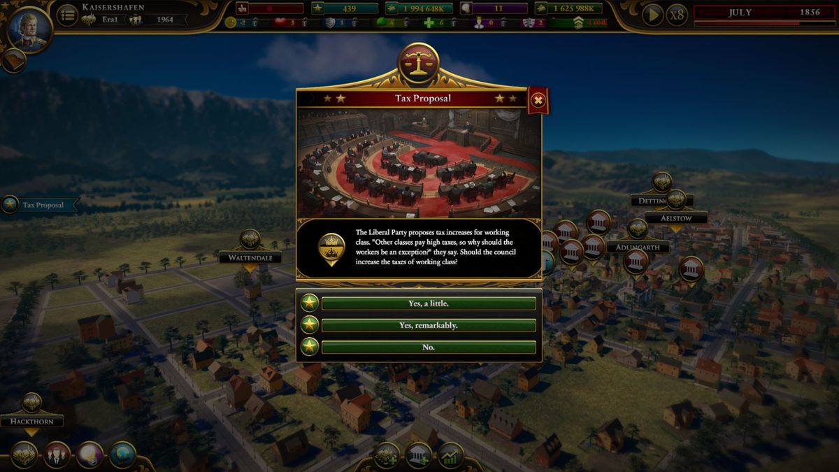 Screenshot from Urban Empire